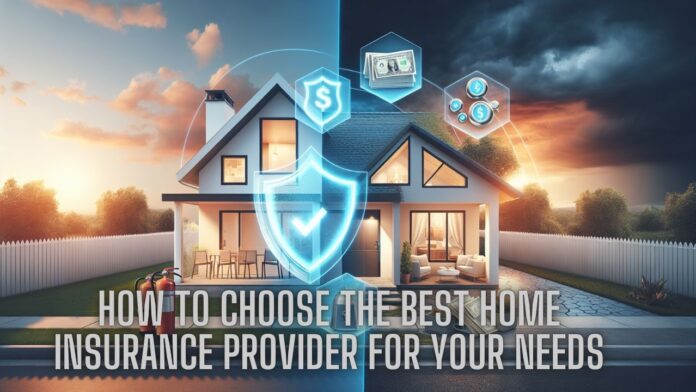 How to Choose the Best Home Insurance Provider for Your Needs