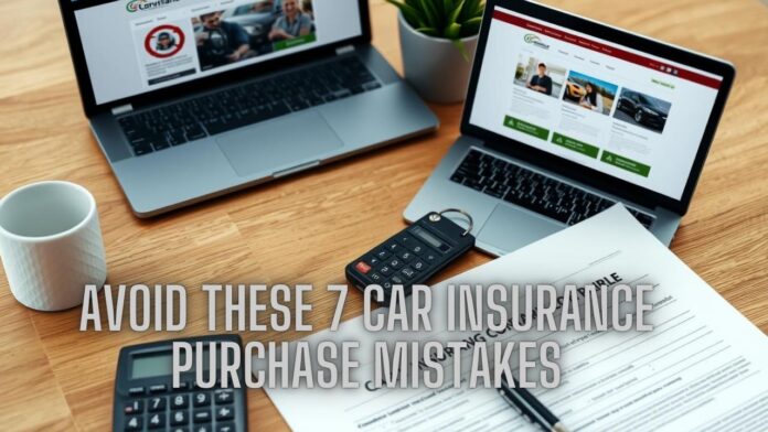 Avoid These 7 Car Insurance Purchase Mistakes